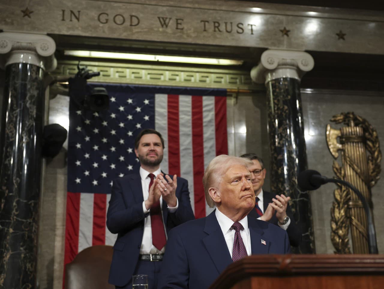 Príhovor prezidenta Donalda Trumpa v americkom Kongrese vo Washingtone D.C.