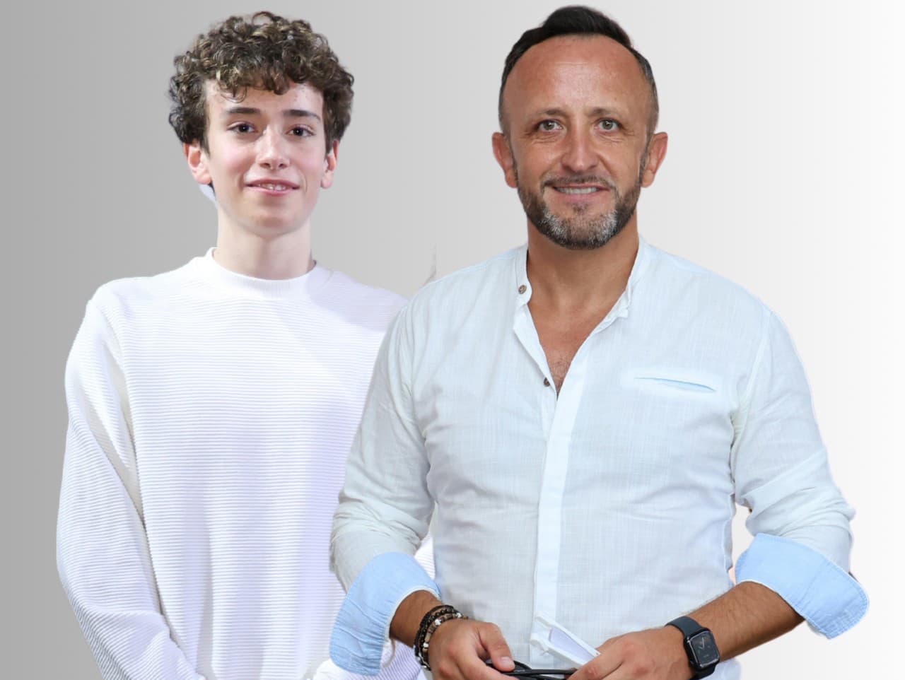 Ondrej Kandráč so synom