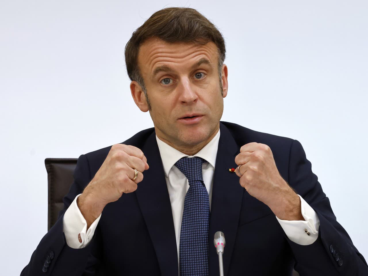 Francúzsky prezident Emmanuel Macron.