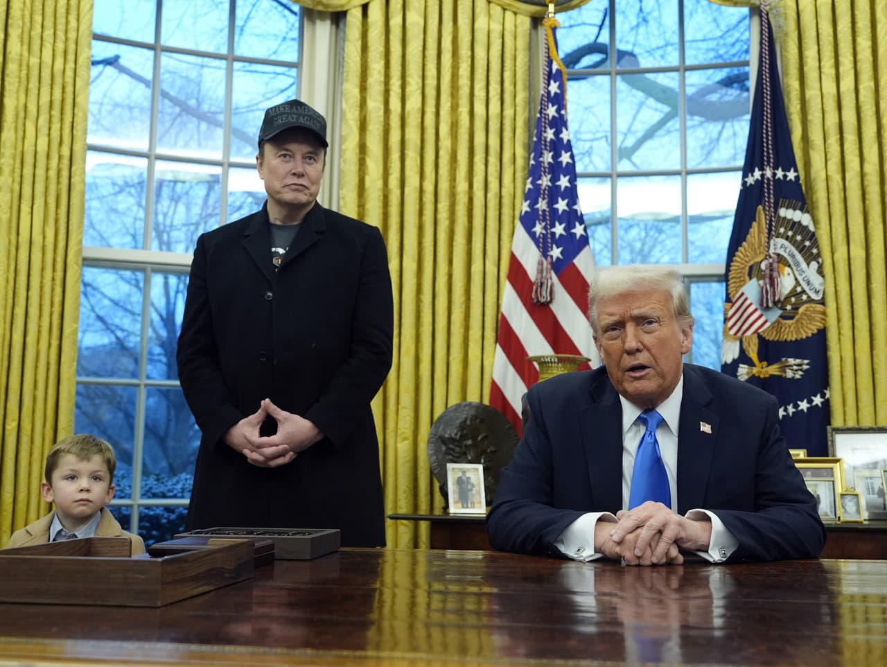 Elon Musk so synom a Donald Trump