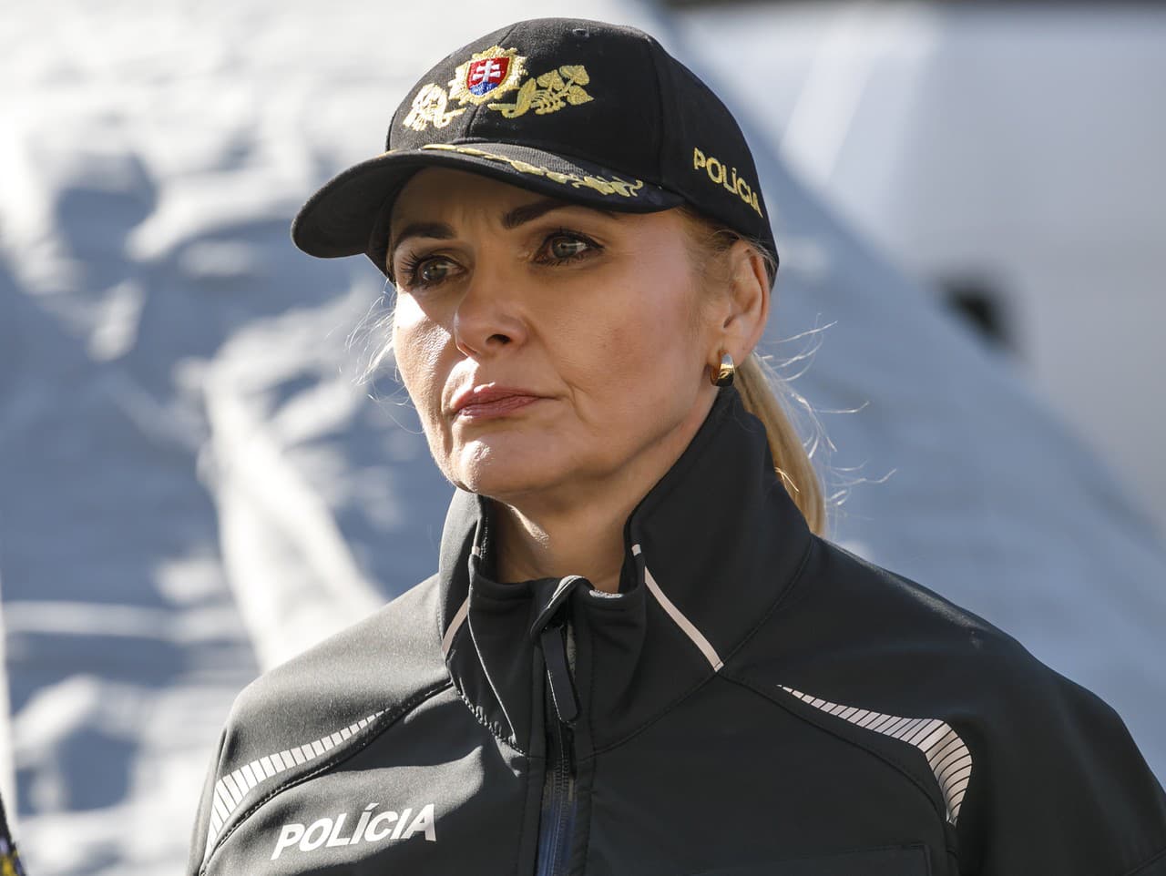 Prezidentka Policajného zboru Jana Maškarová.