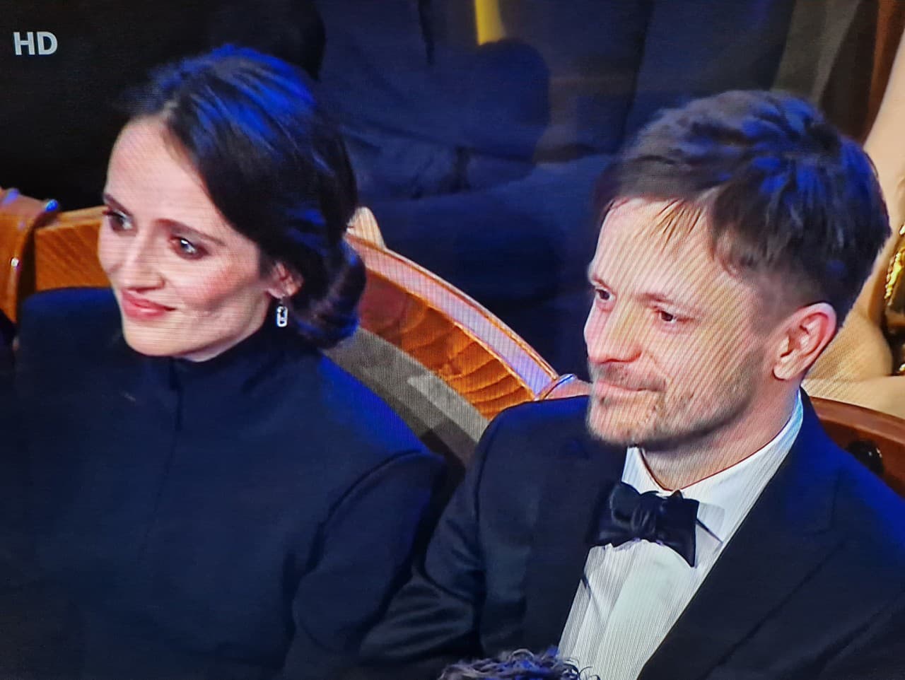 Jiří Mádl s partnerkou počas odovzdávanie cien Český lev