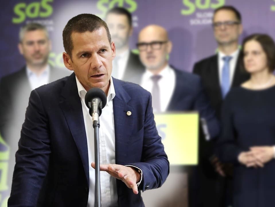 Hamran ofiiálne vstúpil do strany Sloboda a Solidarita.