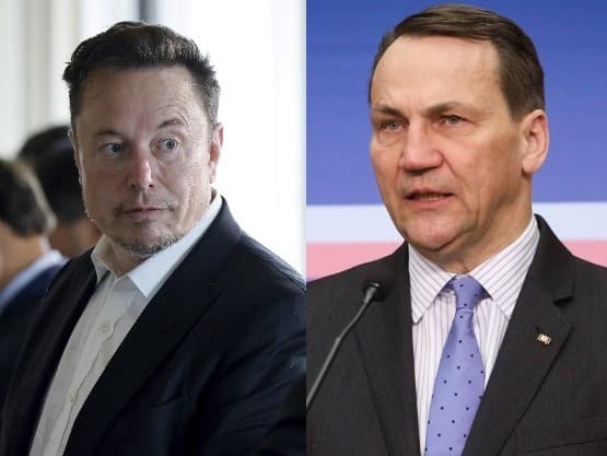 Americký miliardár Elon Musk a poľský minister zahraničných vecí Radosław Tomasz Sikorski útočili na seba cez sociálne siete.