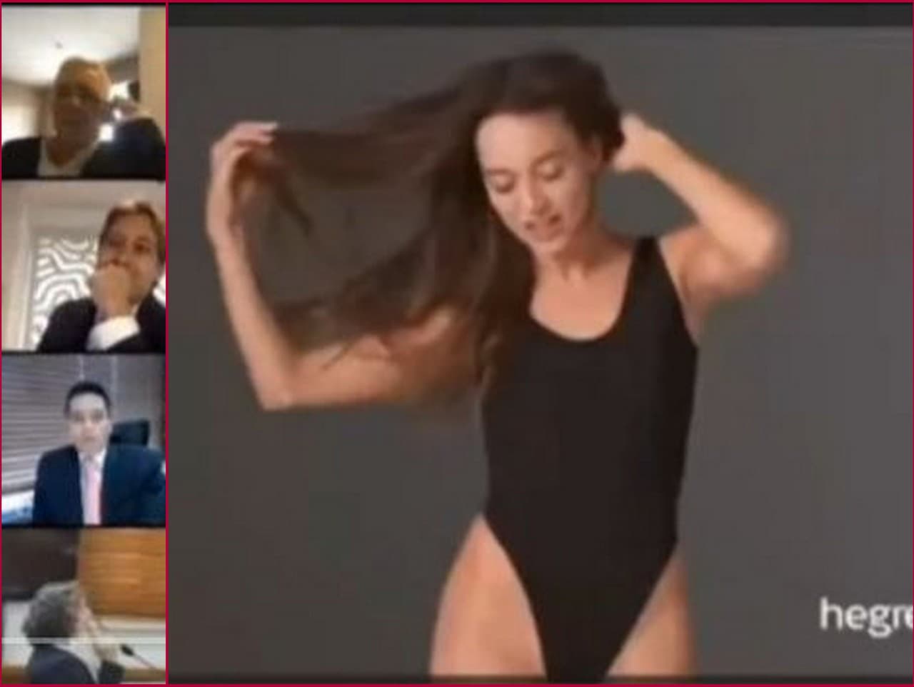 Na súde pustili omylom porno.