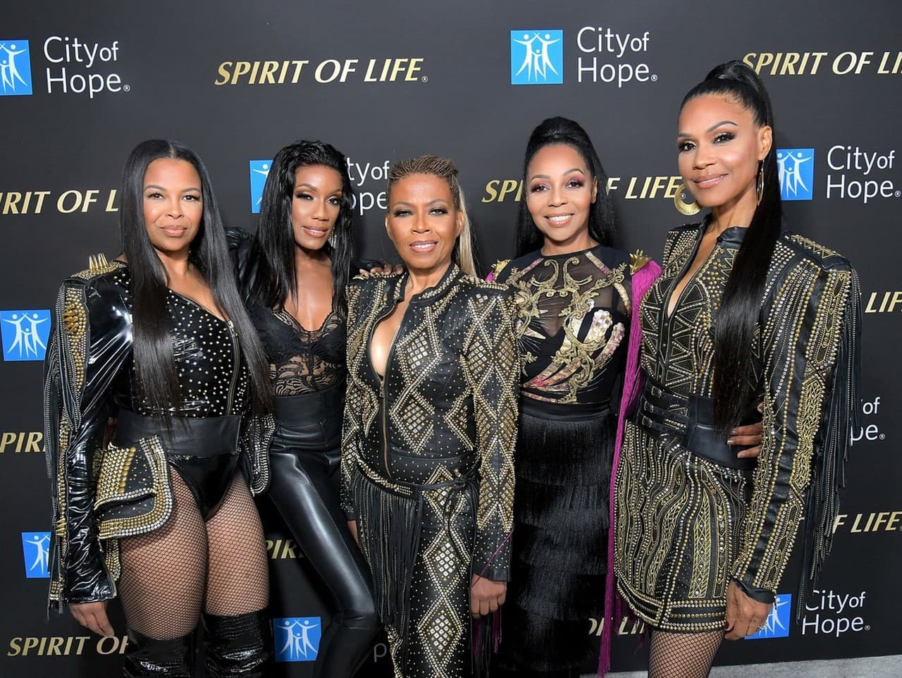 Dawn Robinson, Rhona Bennett, Maxine Jones, Terry Ellis a Cindy Herron zo skupiny En Vogue