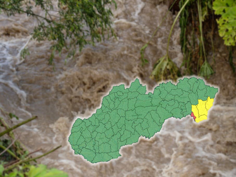 Odborníci vydali výstrahu tretieho stupňa v blízkosti Trebišova.