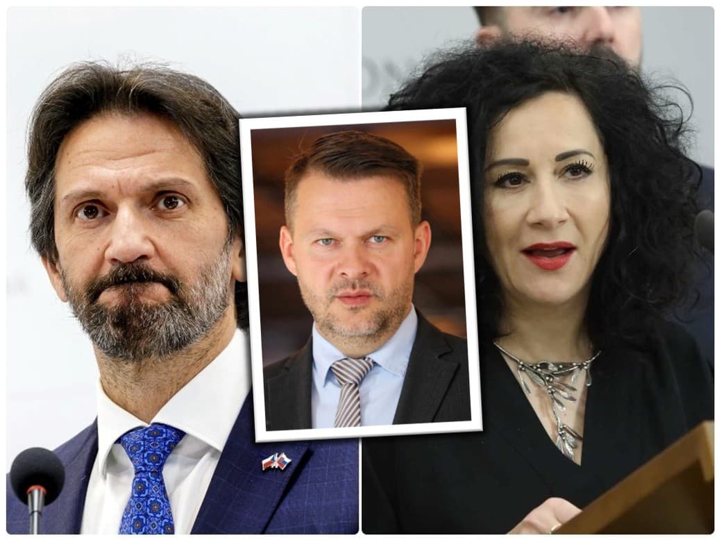 Kaliňák debatoval s Jaurovou.