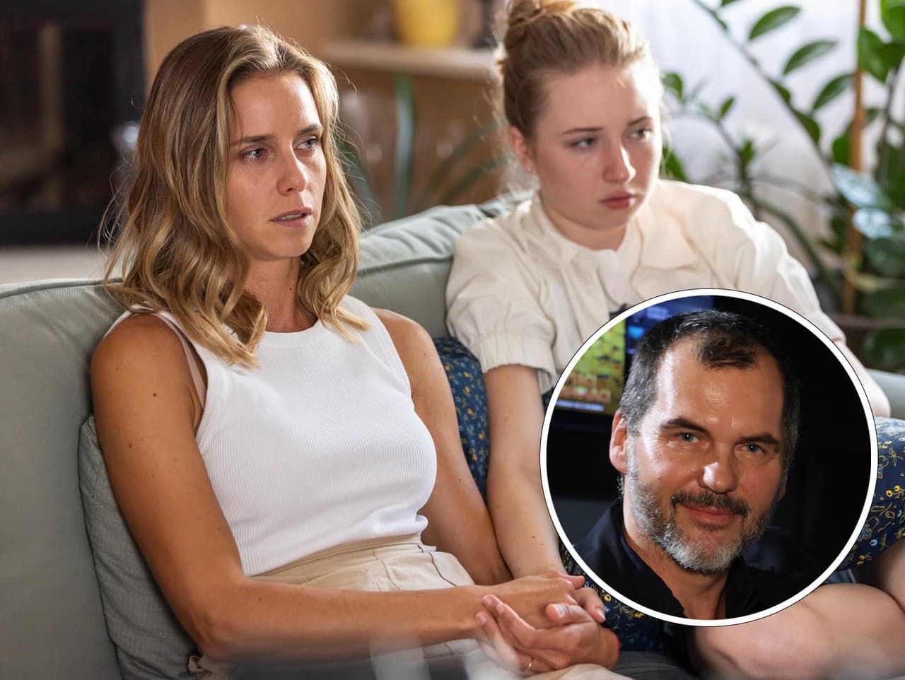 Seriál Vina, v krúžku režisér Braňo Mišík