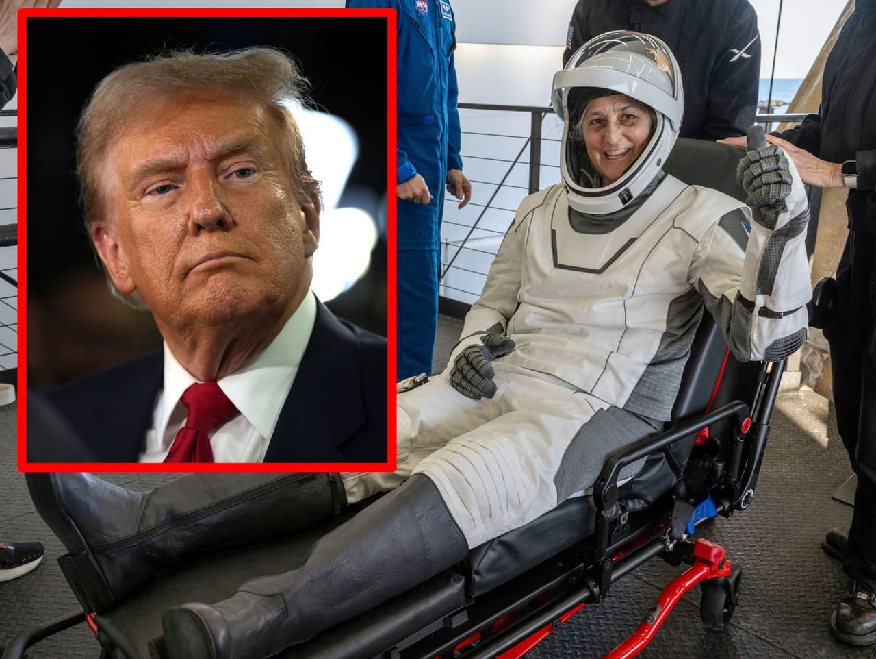 Donald Trump chce prémie astronautom vyplatiť zo svojho.