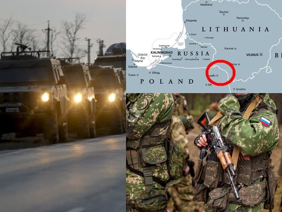 Rusko sa sústreďuje na oblasť Suvlaského priesmyku, ktorý tvorí spojnicu medzi Bieloruskom a ruskou enklávou Kaliningrad. 