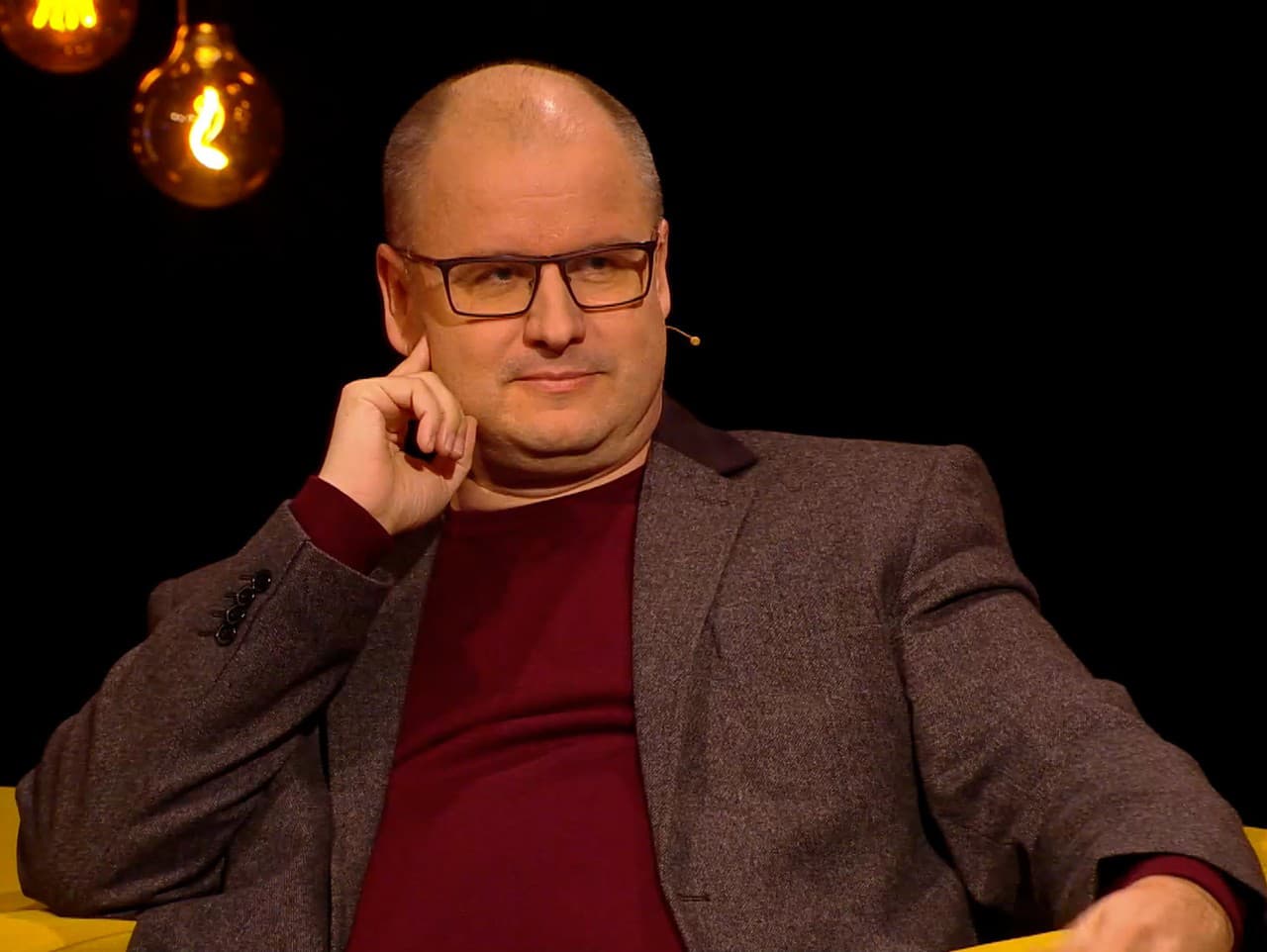Marcel Merčiak v talko šou Adely Vinczeovej Trochu inak.