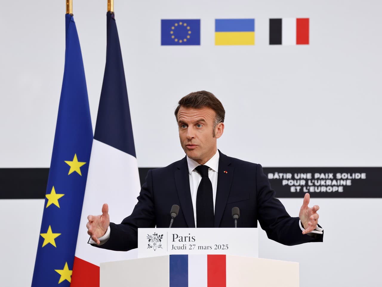 Francúzsky prezident Emmanuel Macron.