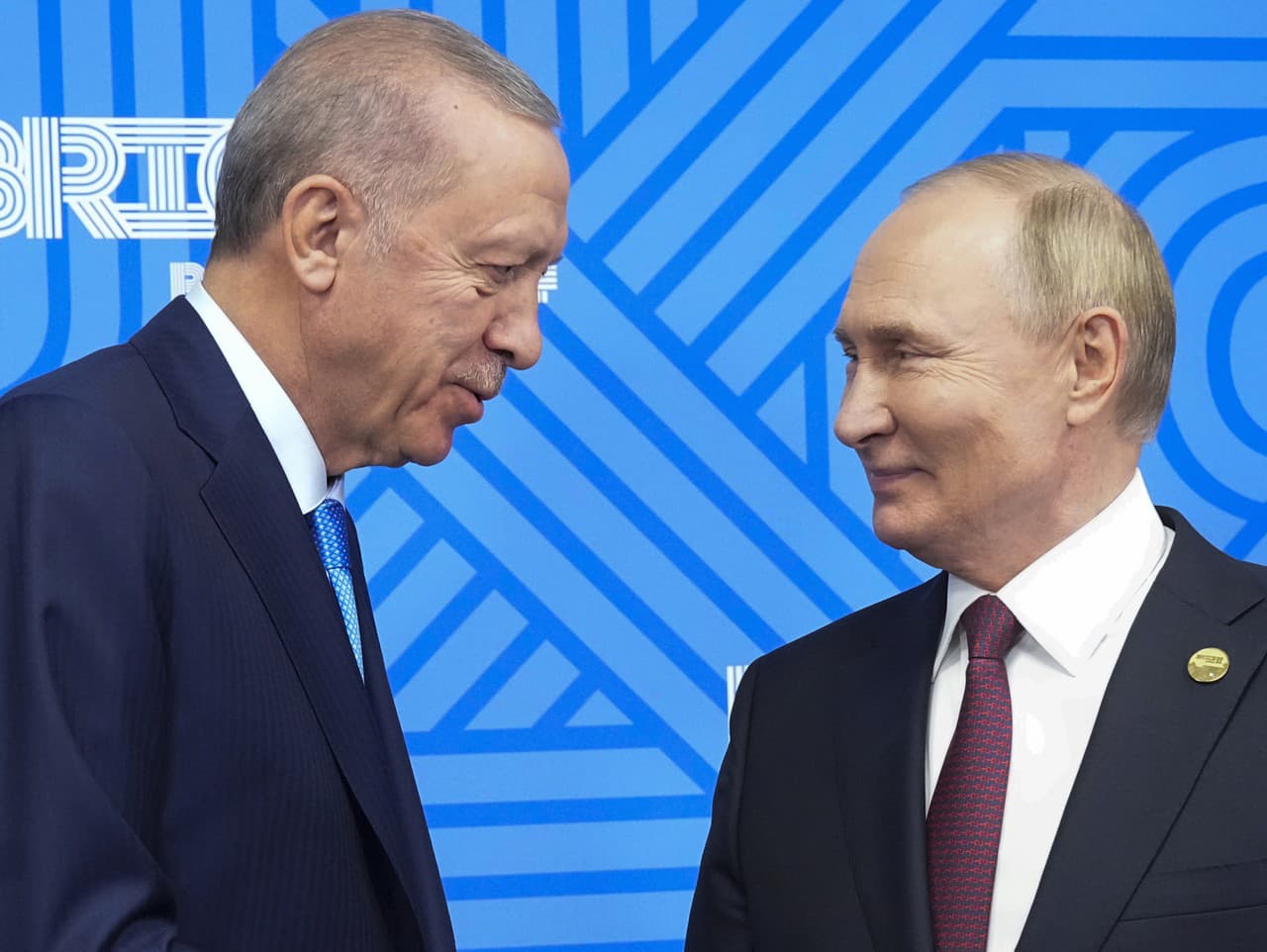 ruský prezident Vladimir Putin a turecký prezident Recep Tayyip Erdogan