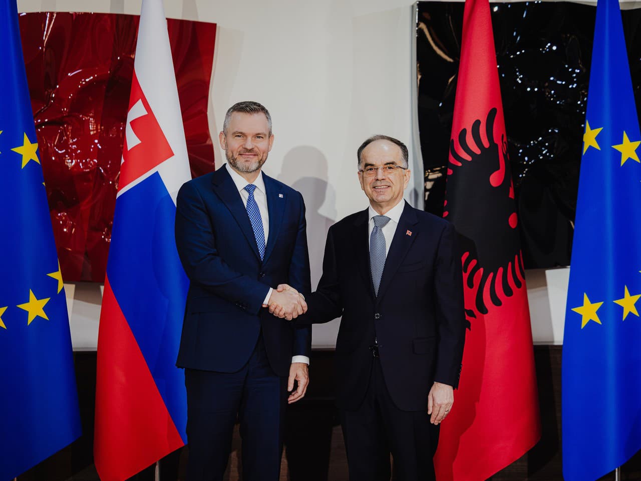 Peter Pellegrini a albánsky prezident Bajram Begaj