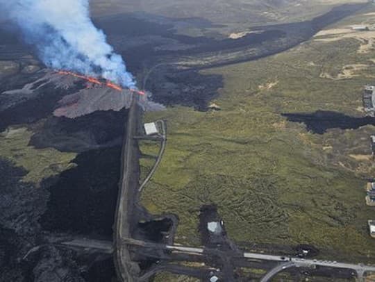 Erupcia z prieskumného letu pobrežnej stráže