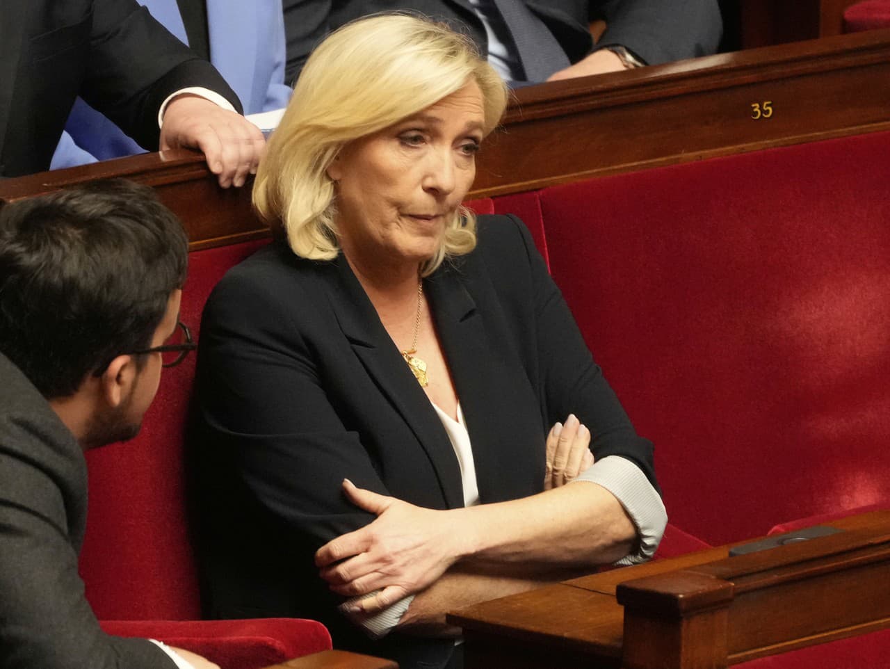 Líderka krajne pravicového Národného združenia (RN) Marine Le Penová