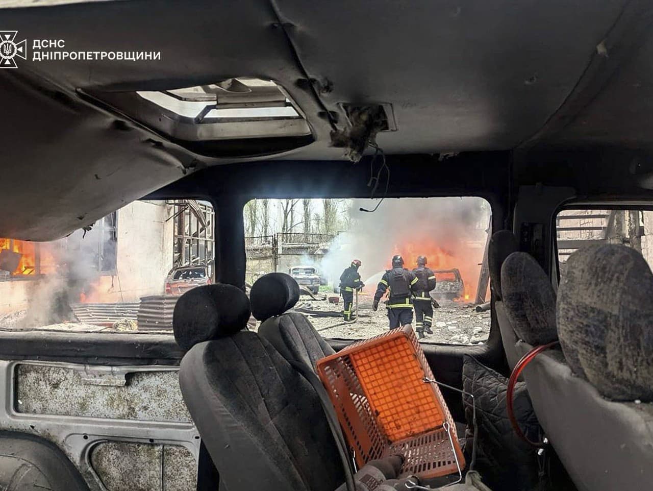 raketový útok na Kryvyj Rih