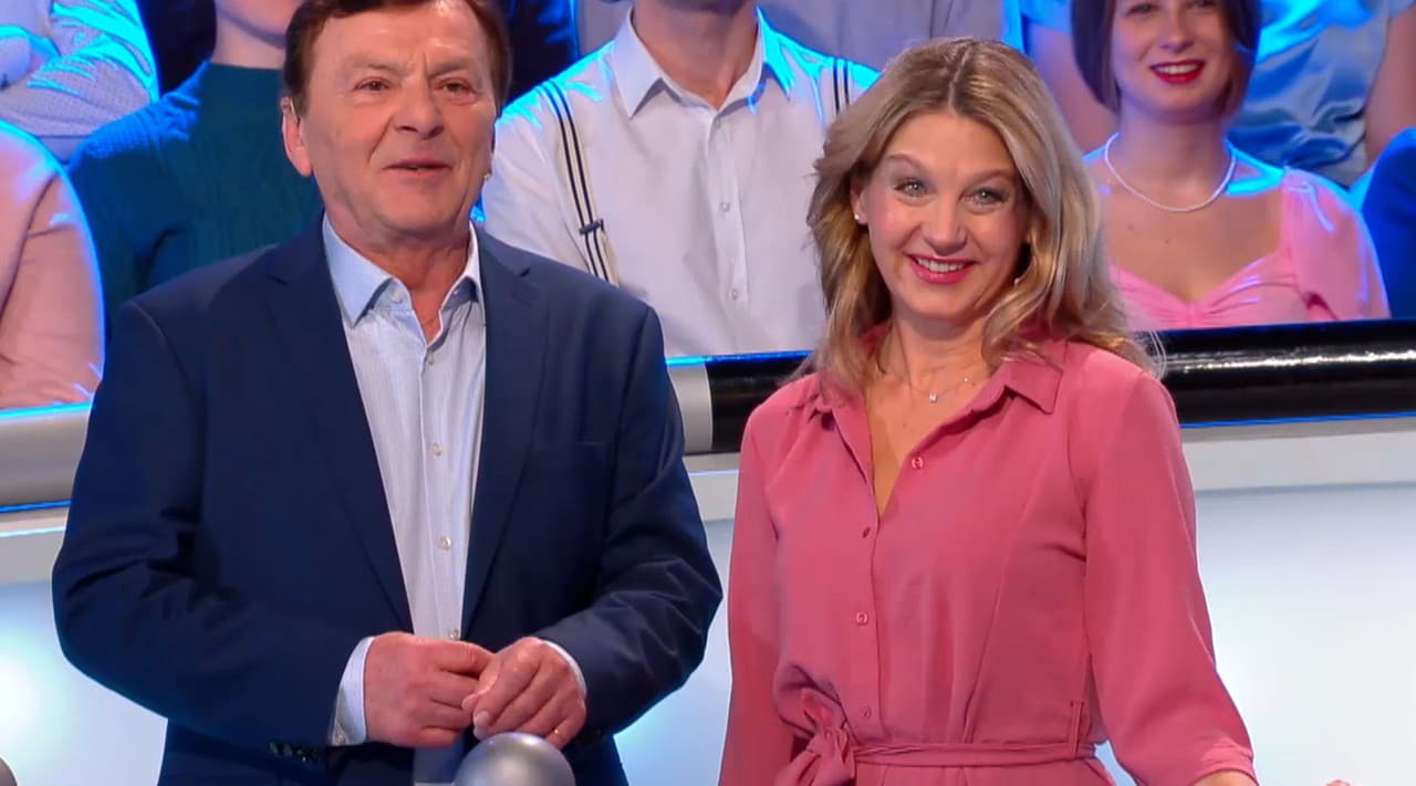 Pavel Trávníček a Sabina Laurinová v zábavno vedomostnej relácii Záhady tela.