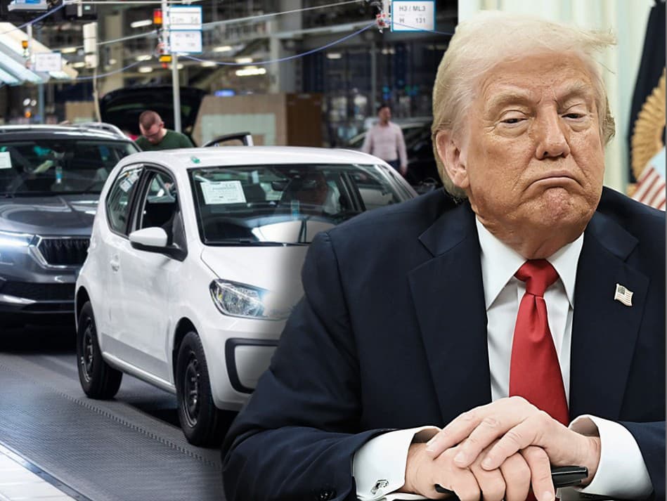 Pre Trumpove clá budú stáť státisíce kusov nových áut v prístavoch.