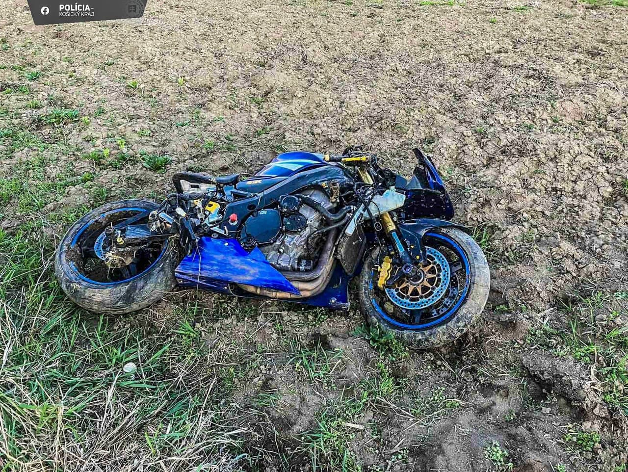 Tri nehody motocyklistov v Košickom kraji