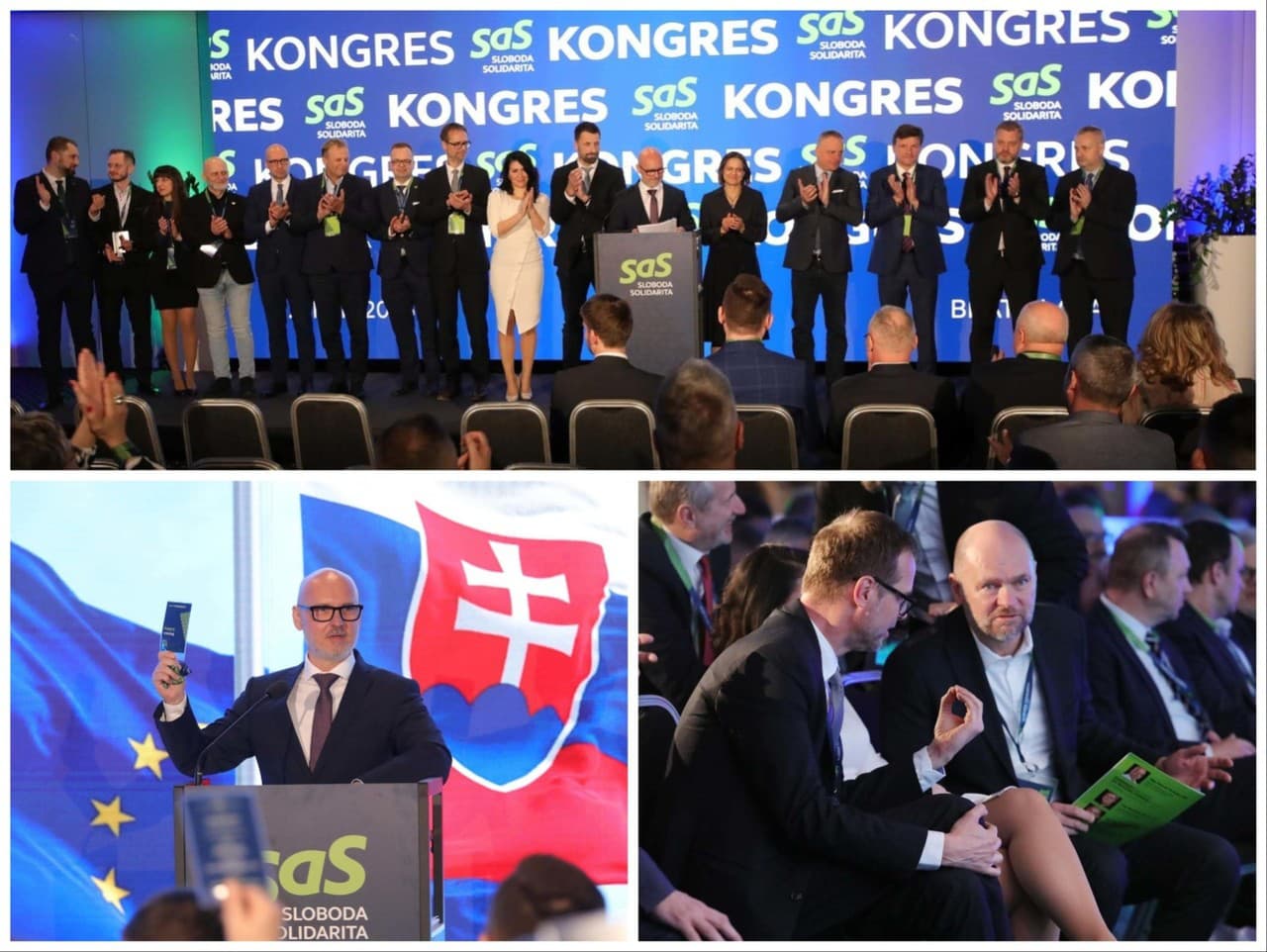 Strana SaS má za sebou svoj 21. kongres. 