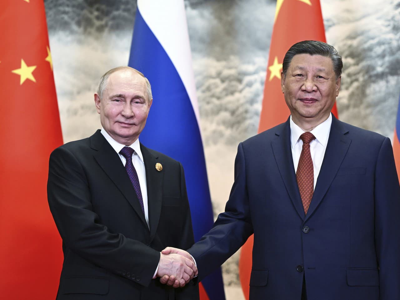 Vladimir Putin a Si Ťin-pching 