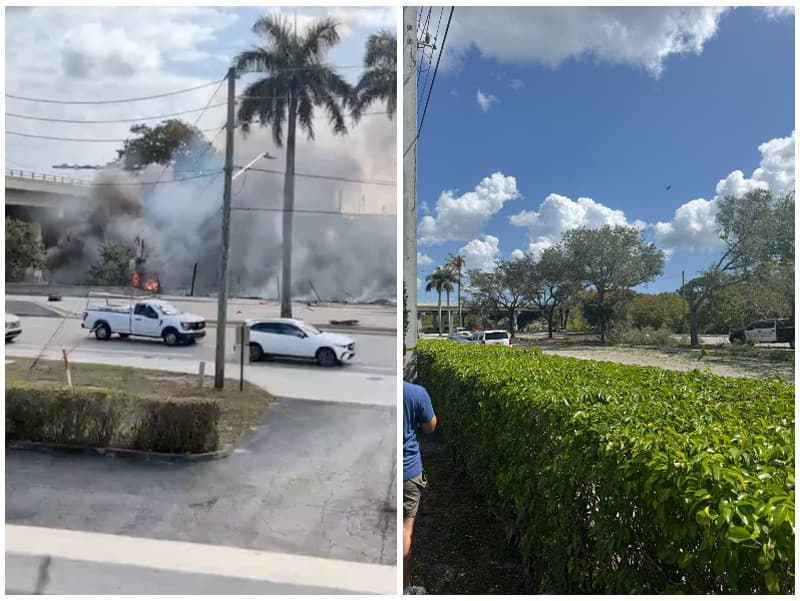 Pád lietadla na Floride