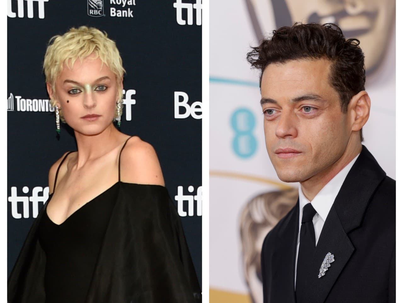 Emma Corrin a Rami Malek
