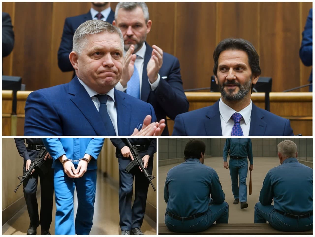 Robert Fico, Peter Pellegrini a Robert Kaliňák sa objavili v deepfake videu