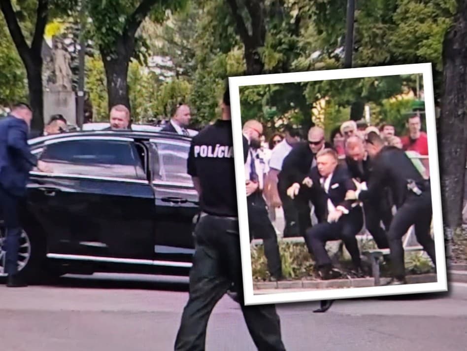 Nové zábery z atentátu na Fica uverejnila fínska televízia YLE.