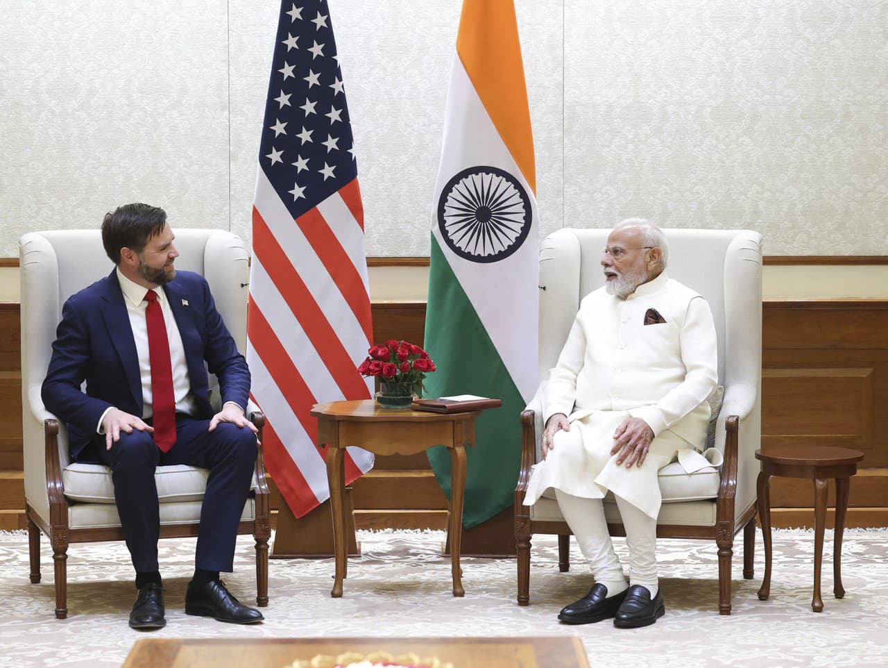 J. D. Vance a Naréndra Módí