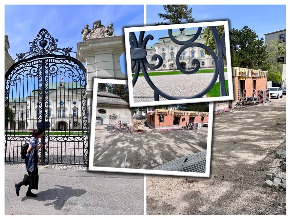 Na Úrade vlády budú niekoľko týždňov operovať stavební robotníci.