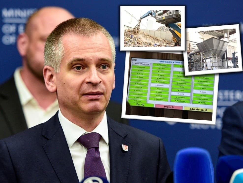 Martin Chren zverejnil fotku z komunálneho hlasovania ohľadom chystanej spaľovne.