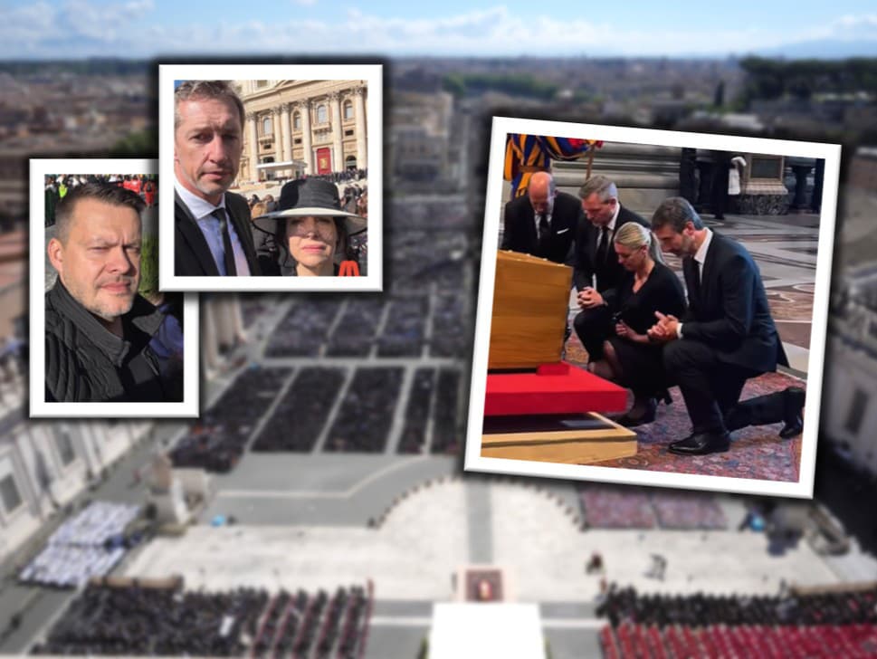 Slovenskí politici sa tiež zúčastnili pohrebu Svätého otca.