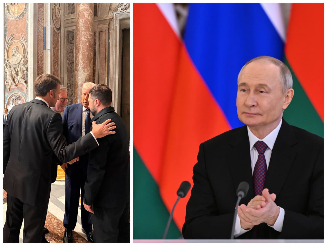 Putin povedal, že je pripravený na rokovanie bez predbežných podmienok.