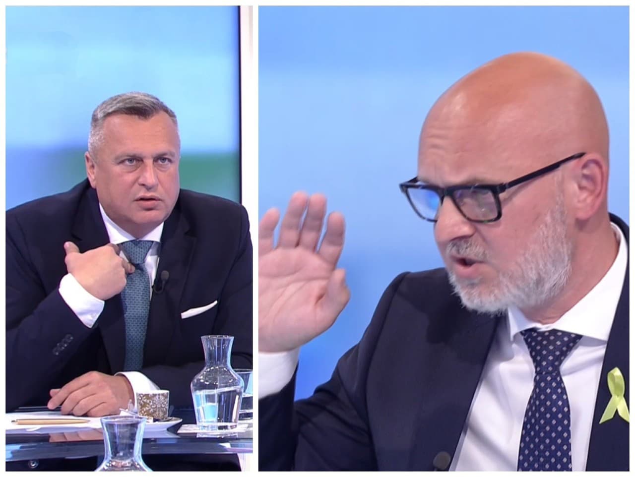 Danko sa s Gröhlingom pochytili na viacerých témach a skákali si do reči.