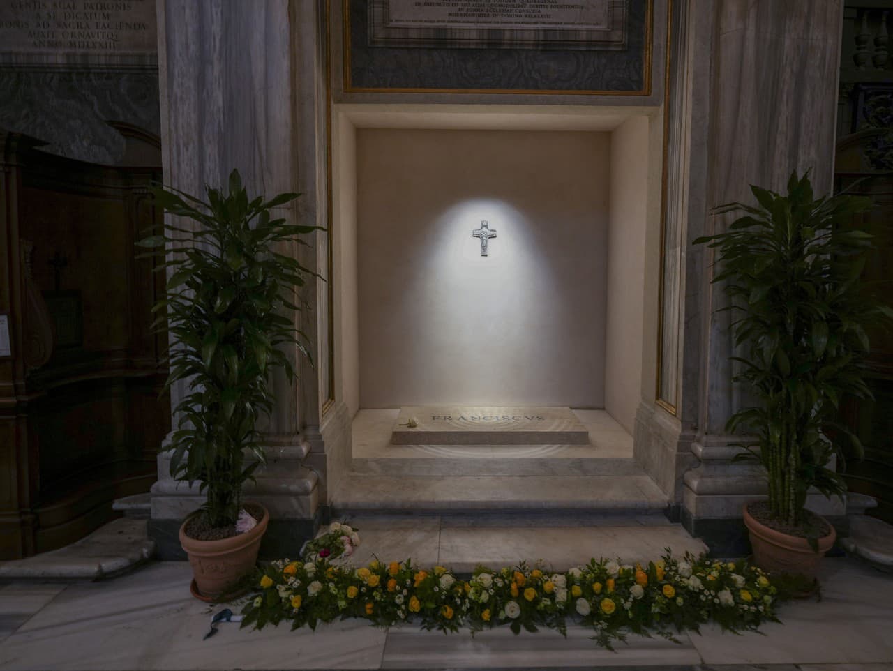 Hrob pápeža Františka