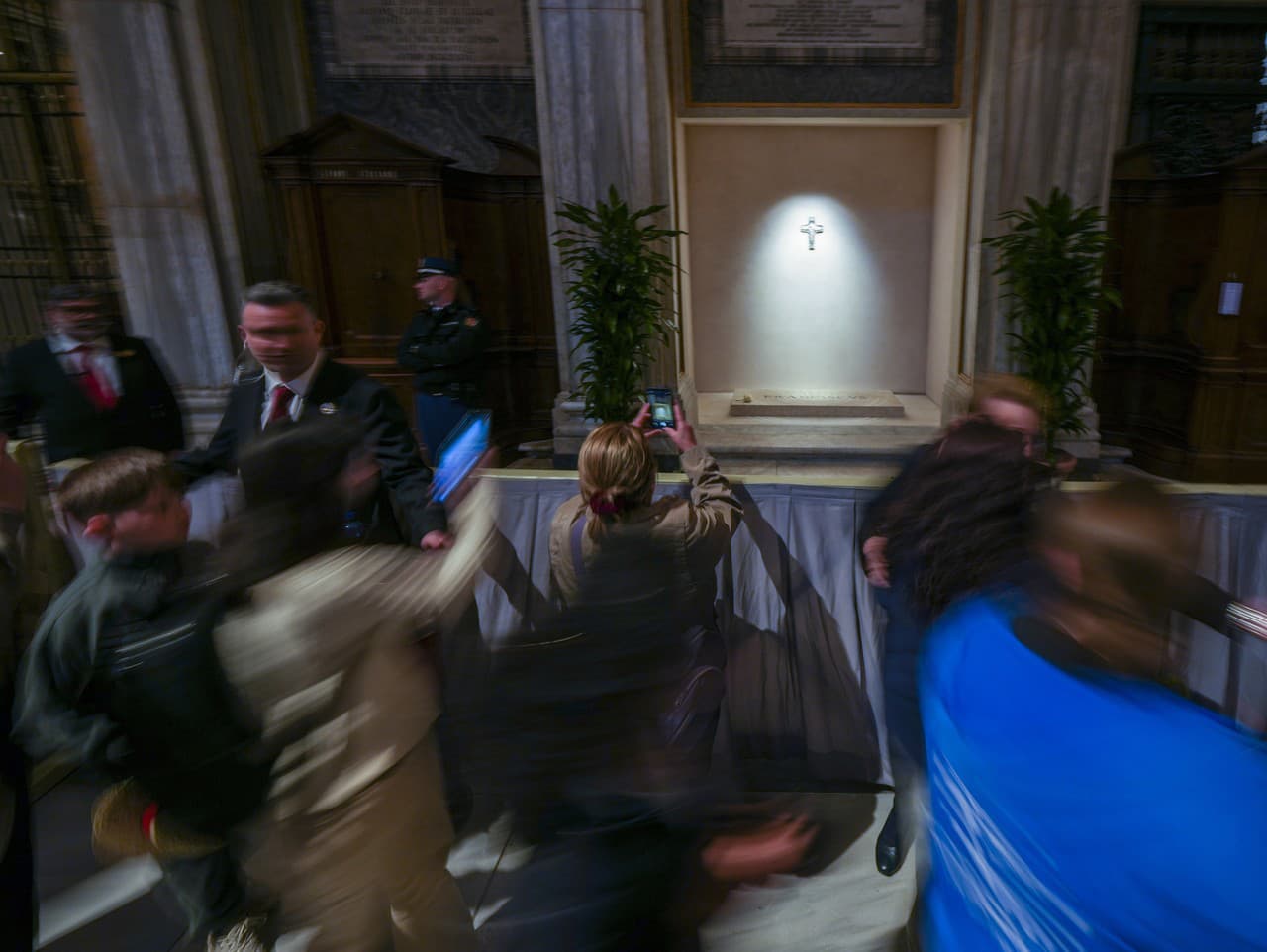 Hrob pápeža Františka