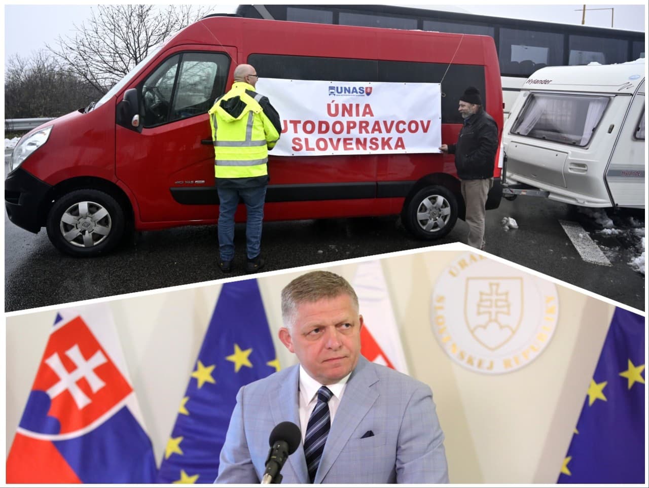 Únia autodopravcov Slovenska poslala na Úrad vlády otvorený list