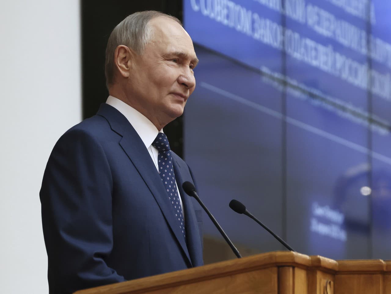 Ruský prezident Vladimri Putin 