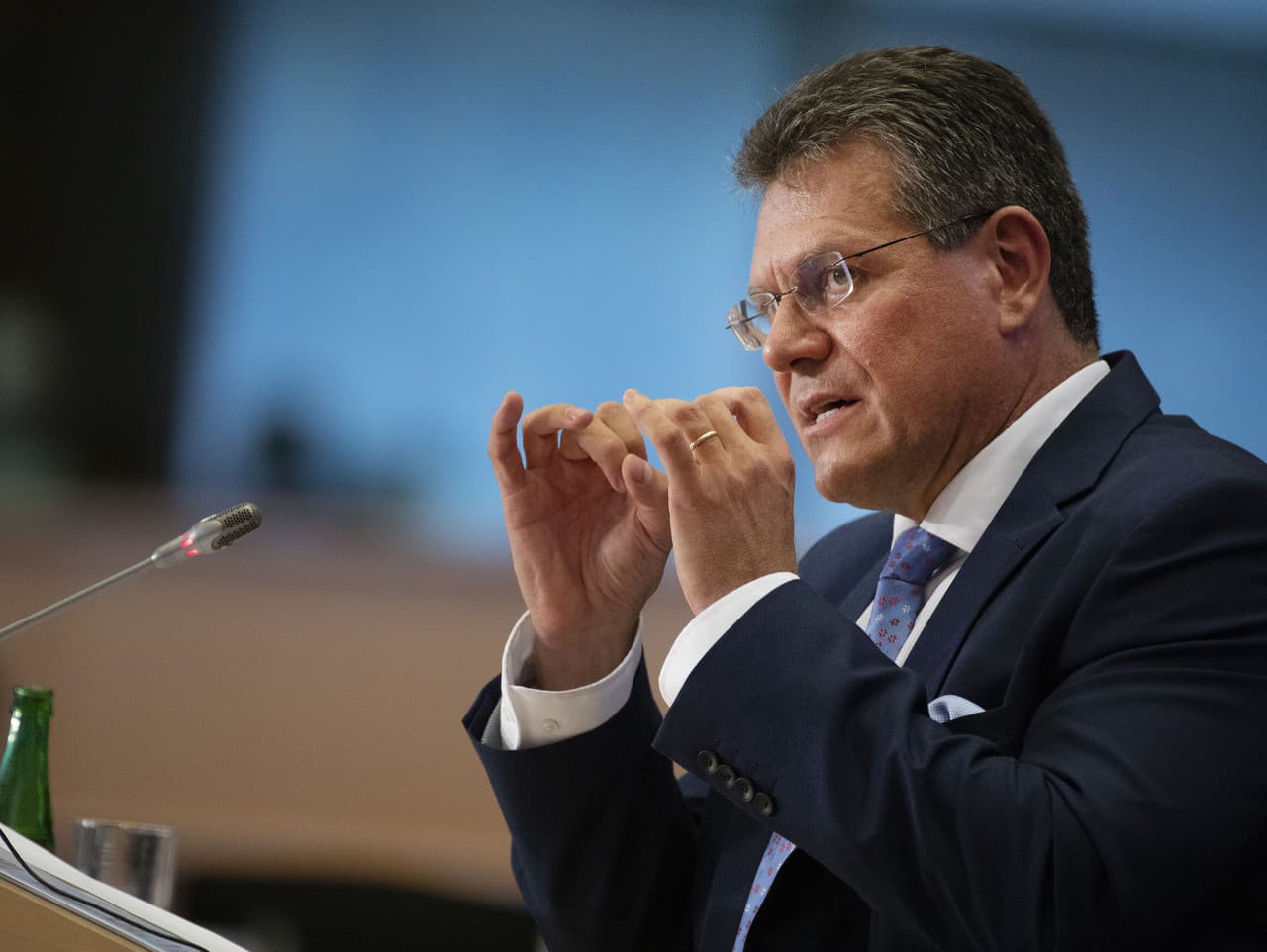 Eurokomisár Maroš Šefčovič