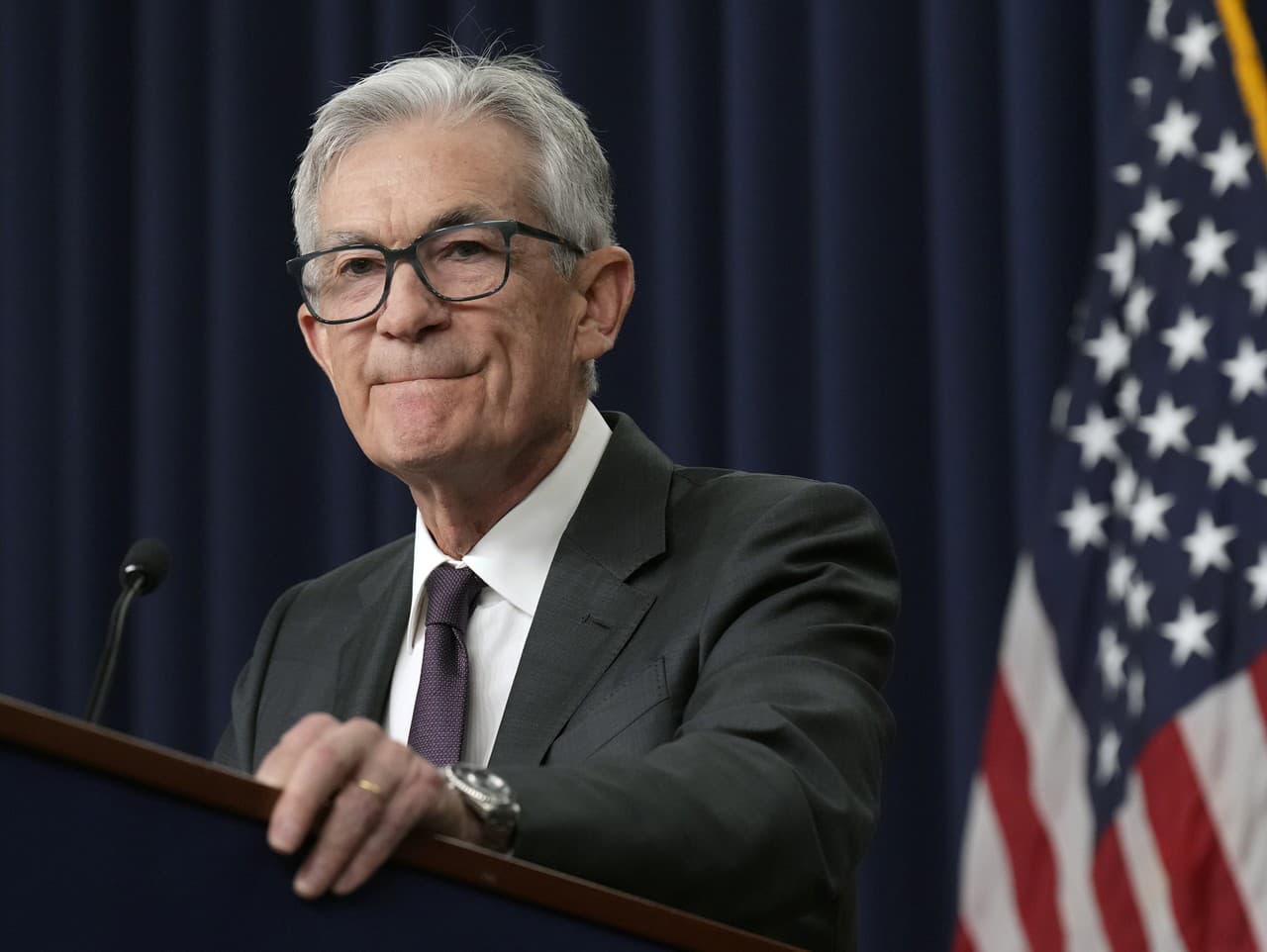 Šéf americkej centrálnej banky (Fed) Jerome Powell.
