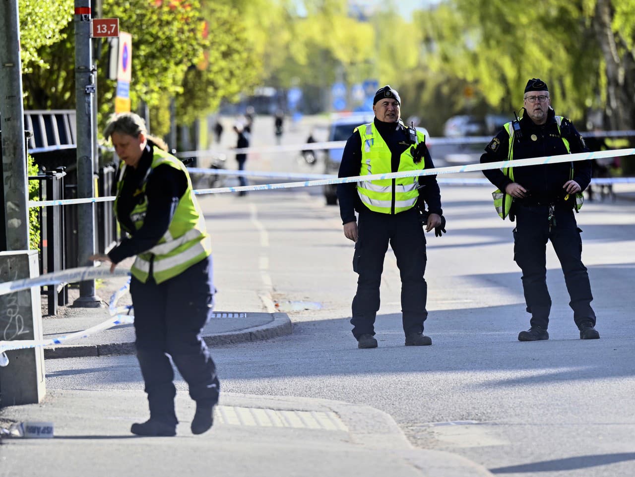 Policajti v Uppsale