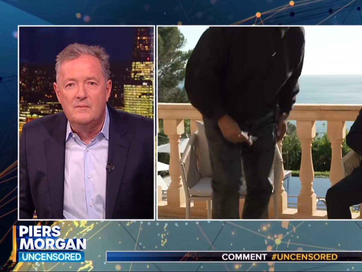 Kanye West odišiel uprostred rozhovoru s Piersom Morganom