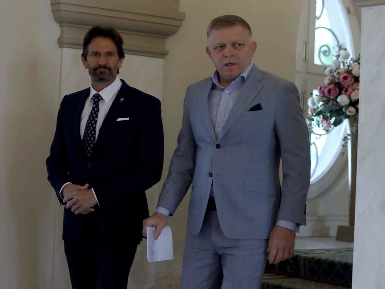 Robert Kaliňák a Robert Fico