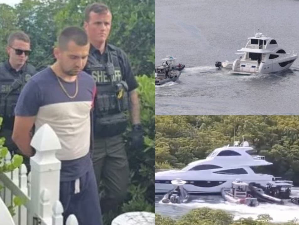 Ruský občan Nikolaj Vilkov (29) ukradol na Floride jachtu a chcel utiecť polícii na Bahamy. Už predtým bol podozrivý ž pašovania drog. 