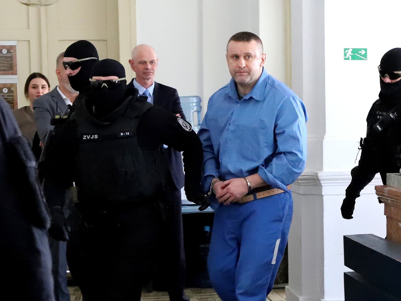 Na Špecializovanom trestnom súde v Banskej Bystrici pokračuje pojednávanie s odsúdeným bosom piťovcov Jurajom Ondrejčákom.