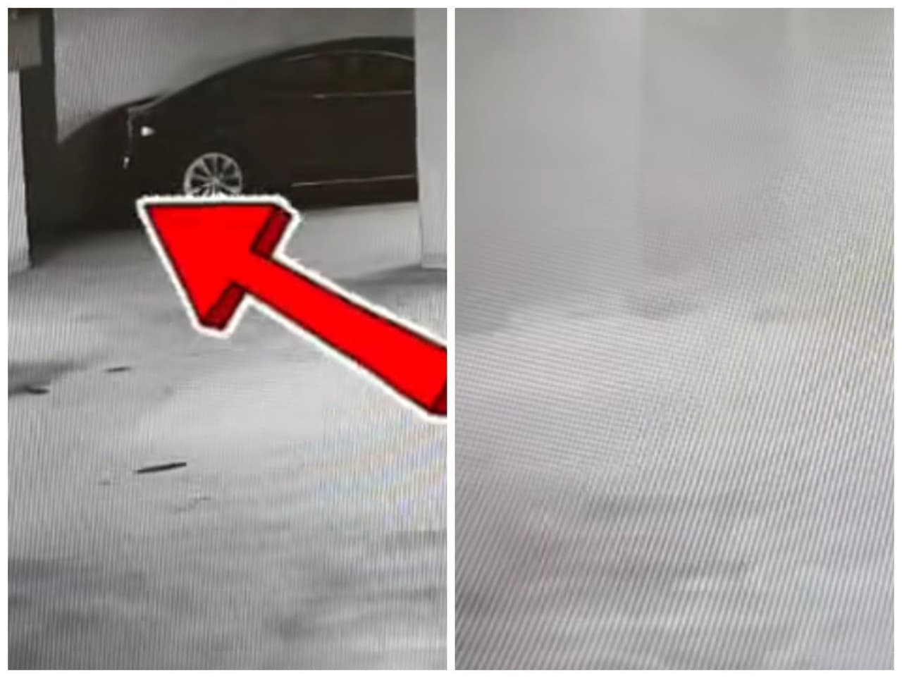 Stačilo pár sekúnd a celá garáž bola zadymená.