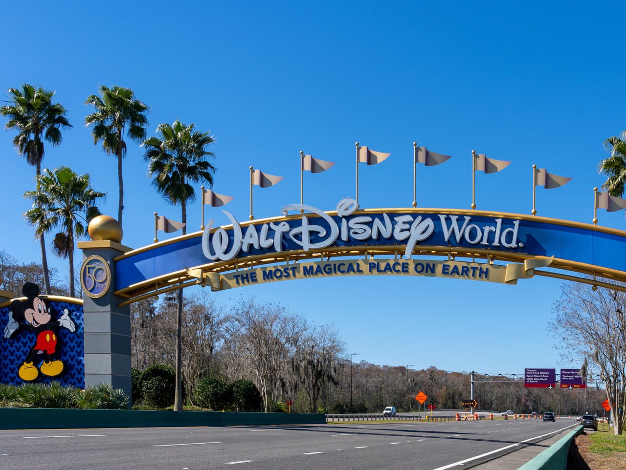 cesta do Disney Worldu